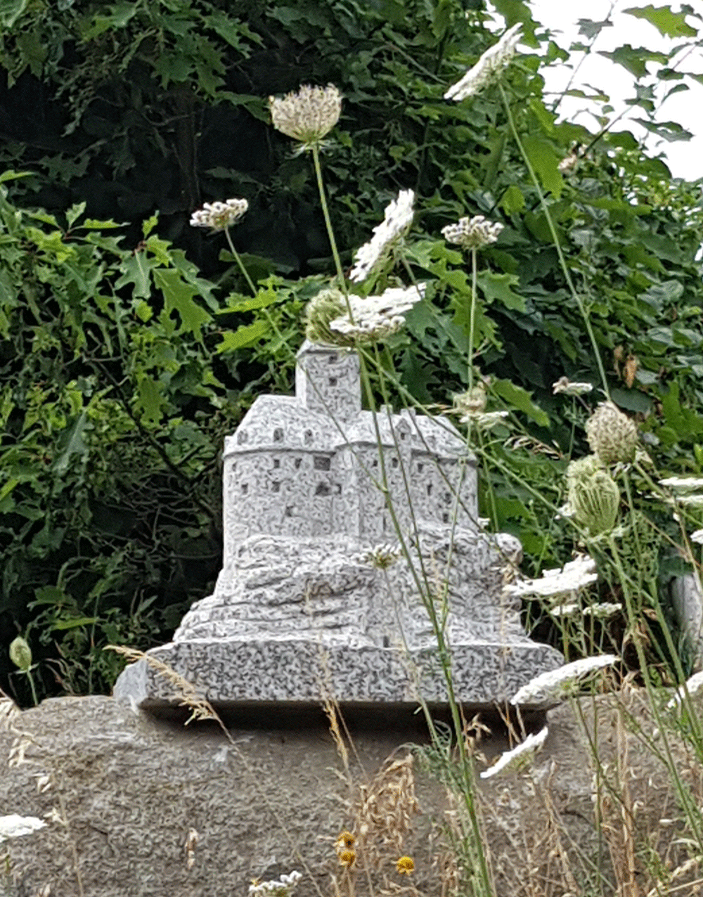 Miniaturausgabe der Burg Falkenberg